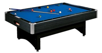 Automaten Hoffmann Billardtisch Galant, Schwarz 8 ft, Blau - 1