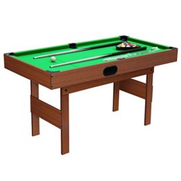 BILLARDTISCH 120CM POOLBILLARD BILLARD TISCH GRÜN MIT ZUBEHÖR  ZUM MITNEHMEN  FüR KLEINE UND GROßE BILLARD FANS AB 8 JAHRE - 1