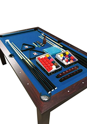 BILLARDTISCH 7FT Modell BLUE SKY FULL OPTIONAL 7FT DECKUNGSPLAN ENTHALTEN - 4