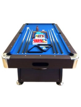 Billardtisch 8 ft Modell VINTAGE Blaumen FULL OPTIONAL Billard Billard-Spiel Messung 220 x 110 cm neue - 1