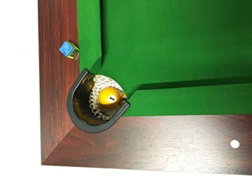 Billardtisch Billard Modell GREEN STAR 7 FT Billard-Spiel Messung 188 x 96 cm Neue - 6