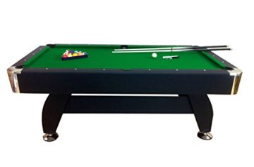 Billardtisch Pool Billard Tisch grün mit Zubehör robust 145 kg 7 ft schnelle Lieferung 2 Jahre Garantie - 7