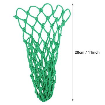 Billardtisch Taschen Ersatz Netz Snooker Pocket Netze Billardtisch Zubehör, 6 Teile/Satz Billard Pool Snooker Tisch Tasche Net Taschen Pool Snooker Nylon Mesh Tasche Pool Tisch Kit Zubehör Grün - 5