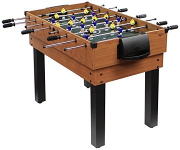 Carromco Multifunktionstischfussball Multigame Choice-XT 10-in-1 inklusive Billardkugeln, 2 Queues, 2 Kickerbälle, 06010 - 1