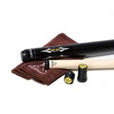 Cuesoul 2-Piece 58 Inch Pool Cue Billardqueues 19 oz Billiard cue with 13mm Cue Tips with Cleaning Towel & Joint Protector(C.QG.CSBK005) - 1
