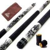 CUESOUL ROCKIN Series 57 "21 Unzen Maple-Pool Queue Set mit Gewindeschoner / Wellenschutz und Cue-Tuch (G407) - 1