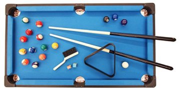 Exklusiver Mini Billardtisch GamePoint in Farbe Königsblau, Größe ca. 92x52x20 cm - Angebot ! - 2