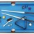 Exklusiver Mini Billardtisch GamePoint in Farbe Königsblau, Größe ca. 92x52x20 cm - Angebot ! - 2