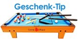 Exklusiver Mini Billardtisch GamePoint in Farbe Königsblau, Größe ca. 92x52x20 cm - Angebot ! - 1