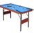 HLC Klappbar 140*74*80 CM Billiardtisch Pooltisch Snooker Tischspiel - 1