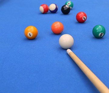 HLC Klappbar 140*74*80 CM Billiardtisch Pooltisch Snooker Tischspiel - 6
