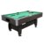 Jalano Billardtisch 7ft Snooker in 2 Farben Pool Billiard Set inkl. Zubehör 214 x 122 x 82 cm (LxBxH) - 7 Fuß Tischbillard mit Kugelrücklauf - 2