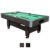 Jalano Billardtisch 7ft Snooker in 2 Farben Pool Billiard Set inkl. Zubehör 214 x 122 x 82 cm (LxBxH) - 7 Fuß Tischbillard mit Kugelrücklauf - 1