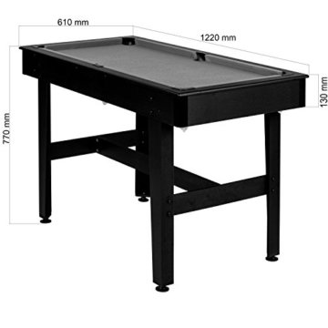 Maxstore 4 ft Billardtisch 
