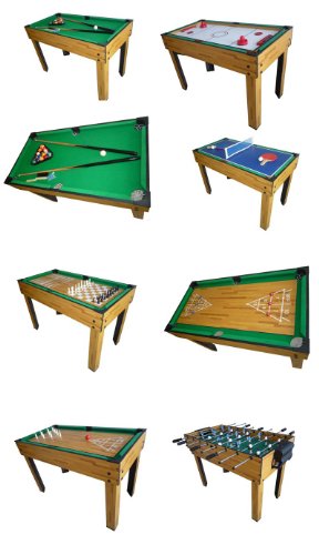 Mendler Tischfußball Billard Hockey 9in1 Multiplayer - 3