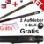 Partnerangebot: Billard-Queues Black Death und Tycoon TC-3 blau, 2-tlg. mit Köcher Laperti 2/2 PVC schwarz mit Zubehör + WINNERS Handpads + 2 Aufkleber 8-Ball GRATIS - 1