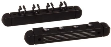 Premiergames/Buffalo MaxSet Hartholzqueues inkl. 4er Wandhalter und Ersatzledern - 4