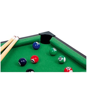 Tischbillard Mimi aus Holz, Geschicklichkeitsspiel auf jeder Tischplatte spielbar, schult spielerisch die Hand-Augen-Koordination, für kleine und große Billard-Fans ab 5 Jahre - 2