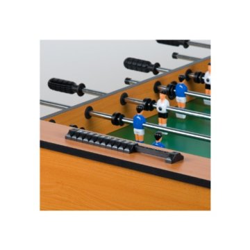 Tischfussball „Manchester“ Buche inkl. Zubehör Set, höhenverstellbare Füße, nahtlos hochgezogene Spielfeldecken, Tischkicker, Kicker, Kickertisch - 2